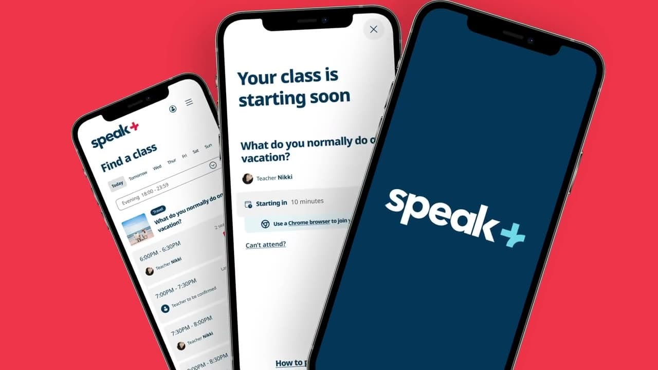 جلسة محادثة في Speak+